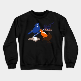 Blue J and The Pigeons Silhouette Crewneck Sweatshirt